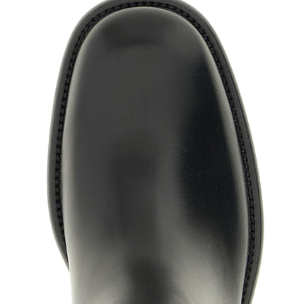 Burberry Black Calfskin Over The Knee