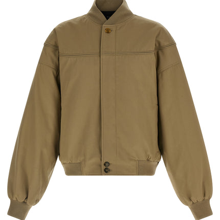 WILLY CHAVARRIA Beige Polyester Bomber