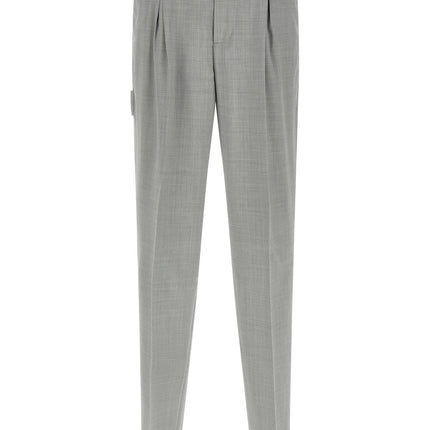 Brunello Cucinelli Gray Virgin Wool Dress Pants