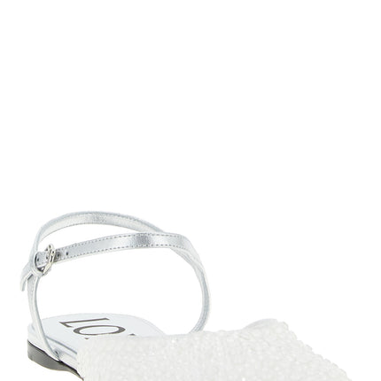 Loewe White Polyamide Ballet Flats