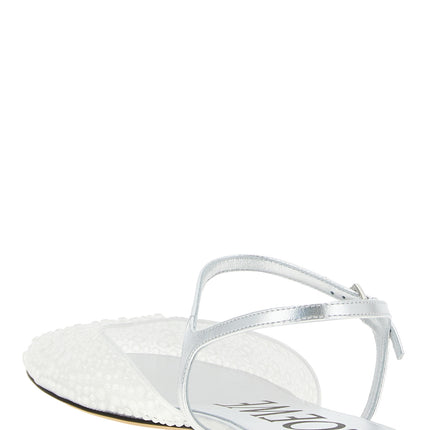 Loewe White Polyamide Ballet Flats