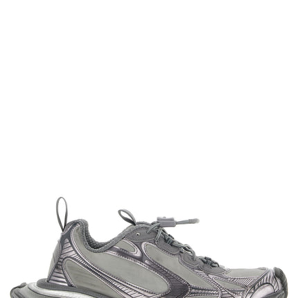 Balenciaga Gray Polyester Athletic Sneakers