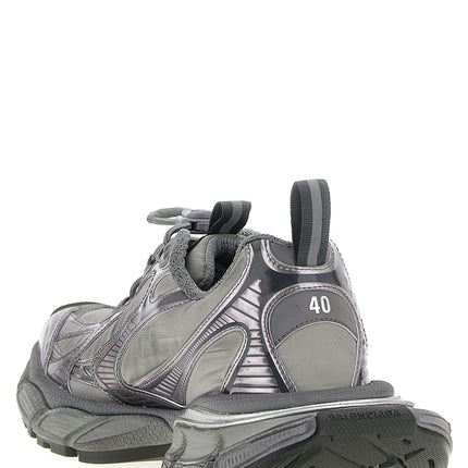 Balenciaga Gray Polyester Athletic Sneakers