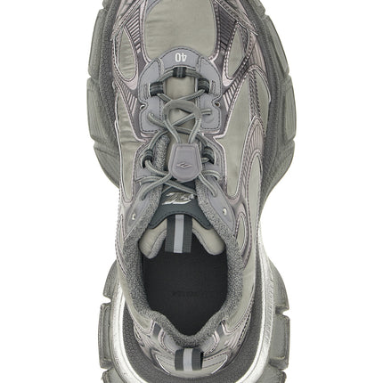 Balenciaga Gray Polyester Athletic Sneakers