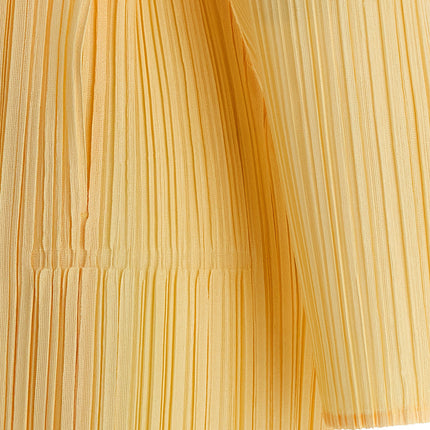 PLEATS PLEASE ISSEY MIYAKE Bicolor Polyester Cardigan
