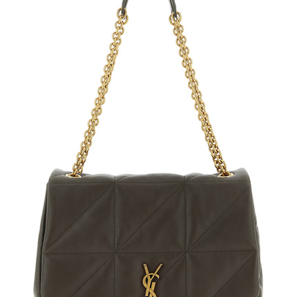 Saint Laurent Bicolor Lamb Leather Shoulder Bag