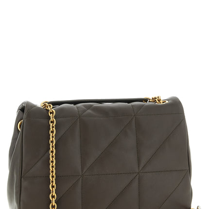 Saint Laurent Bicolor Lamb Leather Shoulder Bag