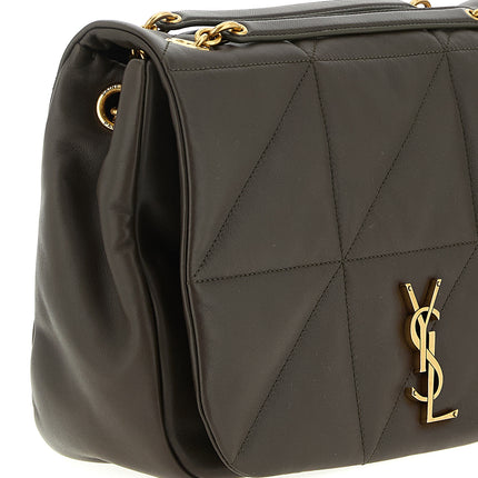 Saint Laurent Bicolor Lamb Leather Shoulder Bag