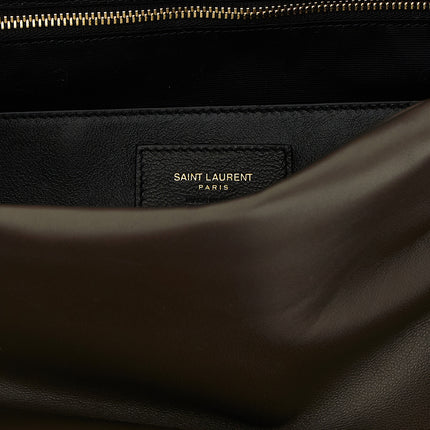 Saint Laurent Bicolor Lamb Leather Shoulder Bag