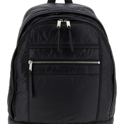 Saint Laurent Black Calfskin Backpack