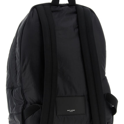 Saint Laurent Black Calfskin Backpack