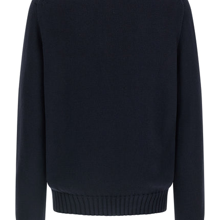 Polo Ralph Lauren Blue Cotton Cardigan