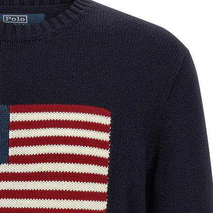 Polo Ralph Lauren Blue Cotton Cardigan