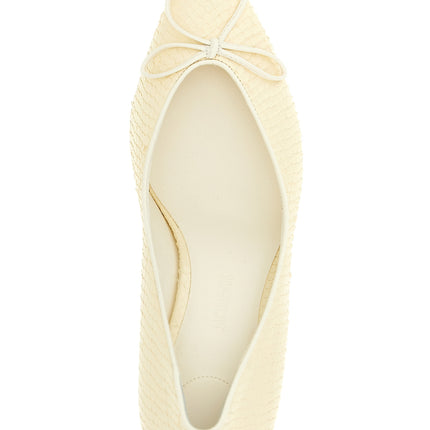 Jacquemus Beige Calfskin High Heel Pumps