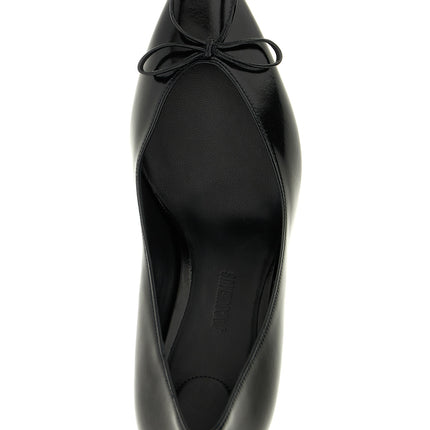 Jacquemus Black Cowhide High Heel Pumps