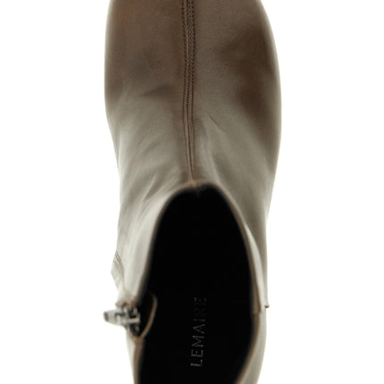 Lemaire Brown Calfskin Ankle Boots