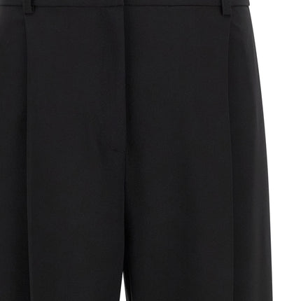 Elisabetta Franchi Black Polyester Casual Pants