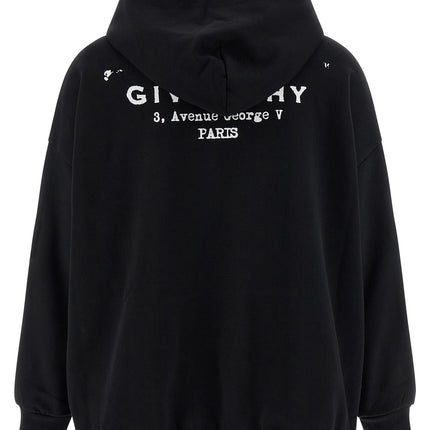 Givenchy Bicolor Cotton Hoodie