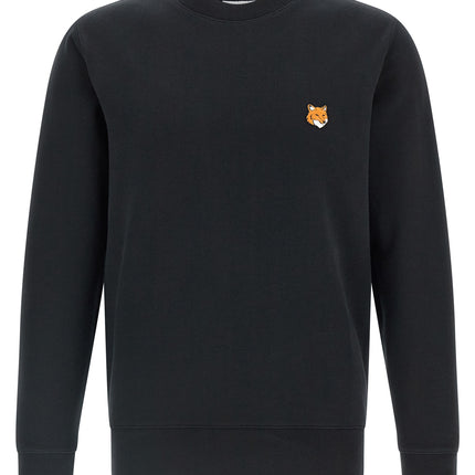 Maison Kitsuné Black Cotton Sweatshirt