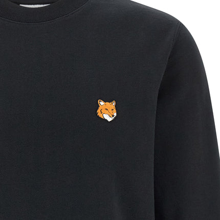 Maison Kitsuné Black Cotton Sweatshirt