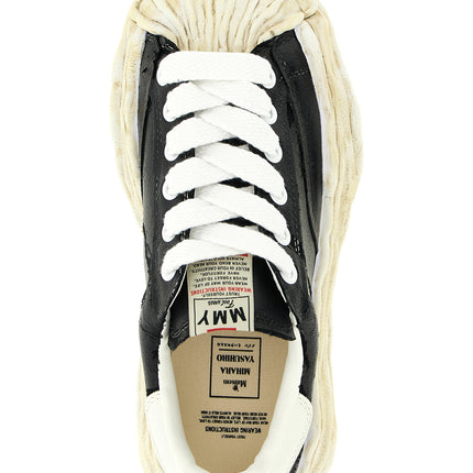 Maison Mihara Yasuhiro Black Cotton Sneakers