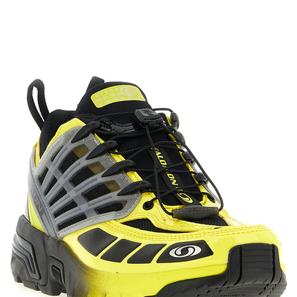 MM6 Maison Margiela Bicolor Nylon Athletic Sneakers