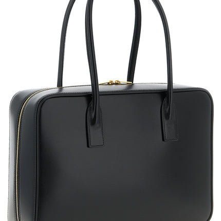 Saint Laurent Black Calfskin Shoulder Bag