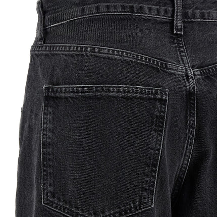 Agolde Black Cotton Jeans Denim
