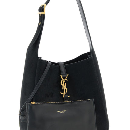Saint Laurent Black Calfskin Shoulder Bag