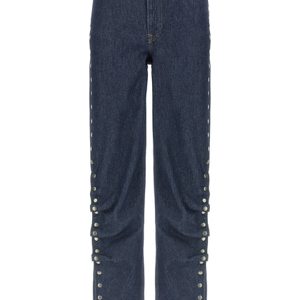 ROTATE BIRGER CHRISTENSEN Blue Cotton Jeans Denim