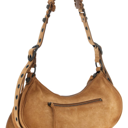 Balenciaga Brown Calfskin Shoulder Bag