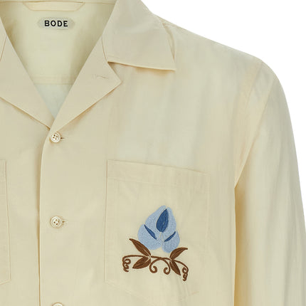 BODE Beige Cotton Blouse