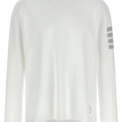 Thom Browne White Cotton T-Shirt
