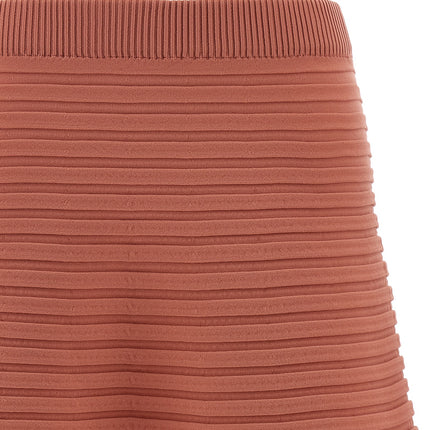 PLEATS PLEASE ISSEY MIYAKE Multicolor Polyester Midi Skirt