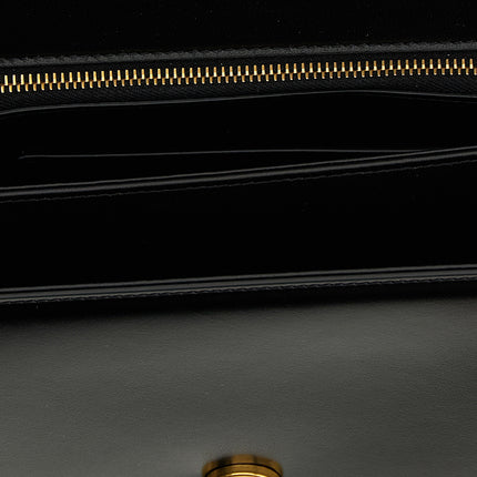 Valentino Garavani Black Calfskin Shoulder Bag