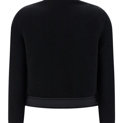 Moncler Grenoble Black Polyamide Cardigan