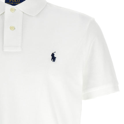 Polo Ralph Lauren White Cotton Polo Shirt