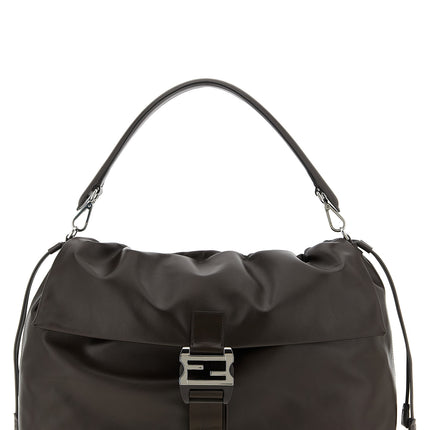 Fendi Brown Calfskin Handbag