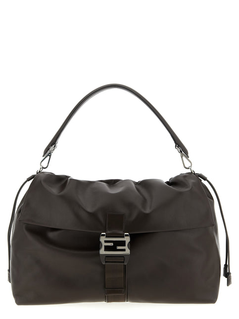 Fendi Brown Calfskin Handbag