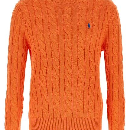 Polo Ralph Lauren Orange Cotton Cardigan