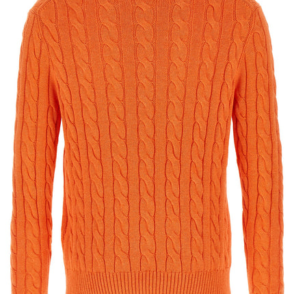 Polo Ralph Lauren Orange Cotton Cardigan