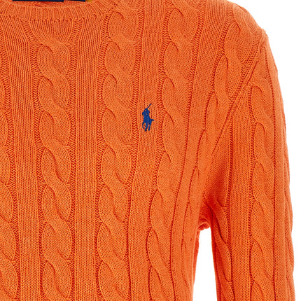 Polo Ralph Lauren Orange Cotton Cardigan