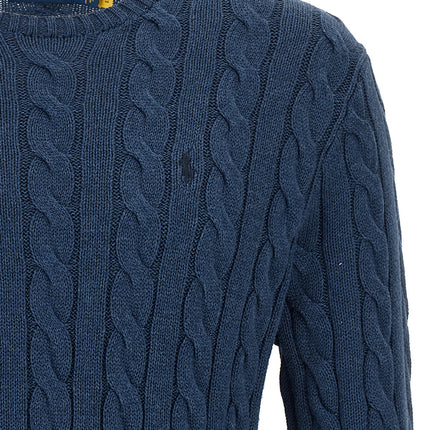 Polo Ralph Lauren Blue Cotton Cardigan