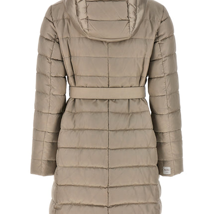 Max Mara Beige Polyamide Full-Length Jacket