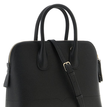 Valextra Black Calfskin Handbag