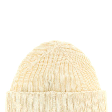 Jacquemus White Cashmere Beanie