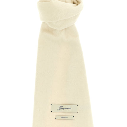 Jacquemus Beige Cashmere Scarf