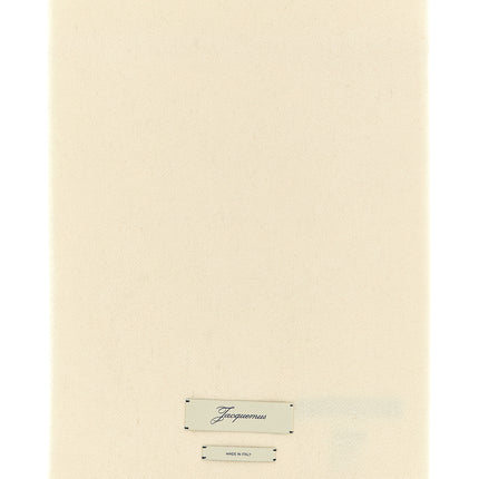 Jacquemus Beige Cashmere Scarf
