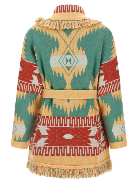 Alanui Multicolor Cashmere Cardigan