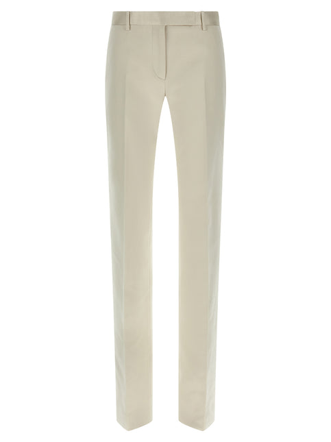Tom Ford Beige Cotton Dress Pants